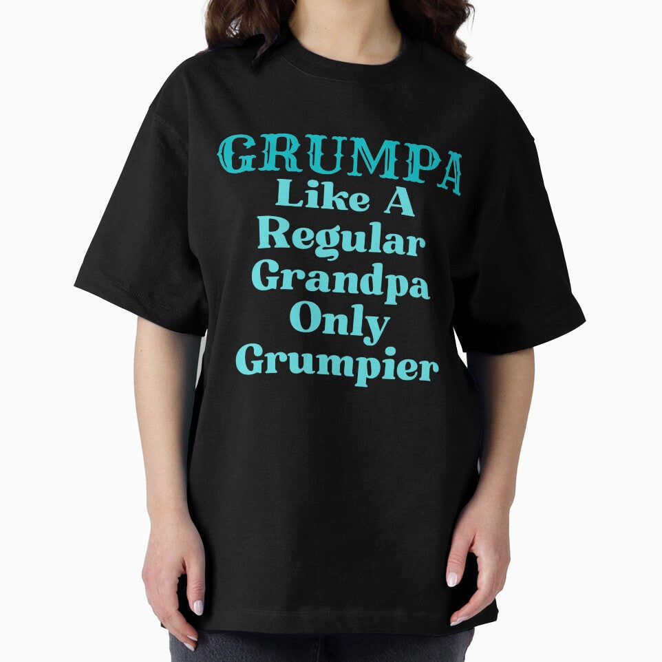 Funny Grandpa Grumpa Like A Regular Grandpa Only Grumpier by MagicSD Designs