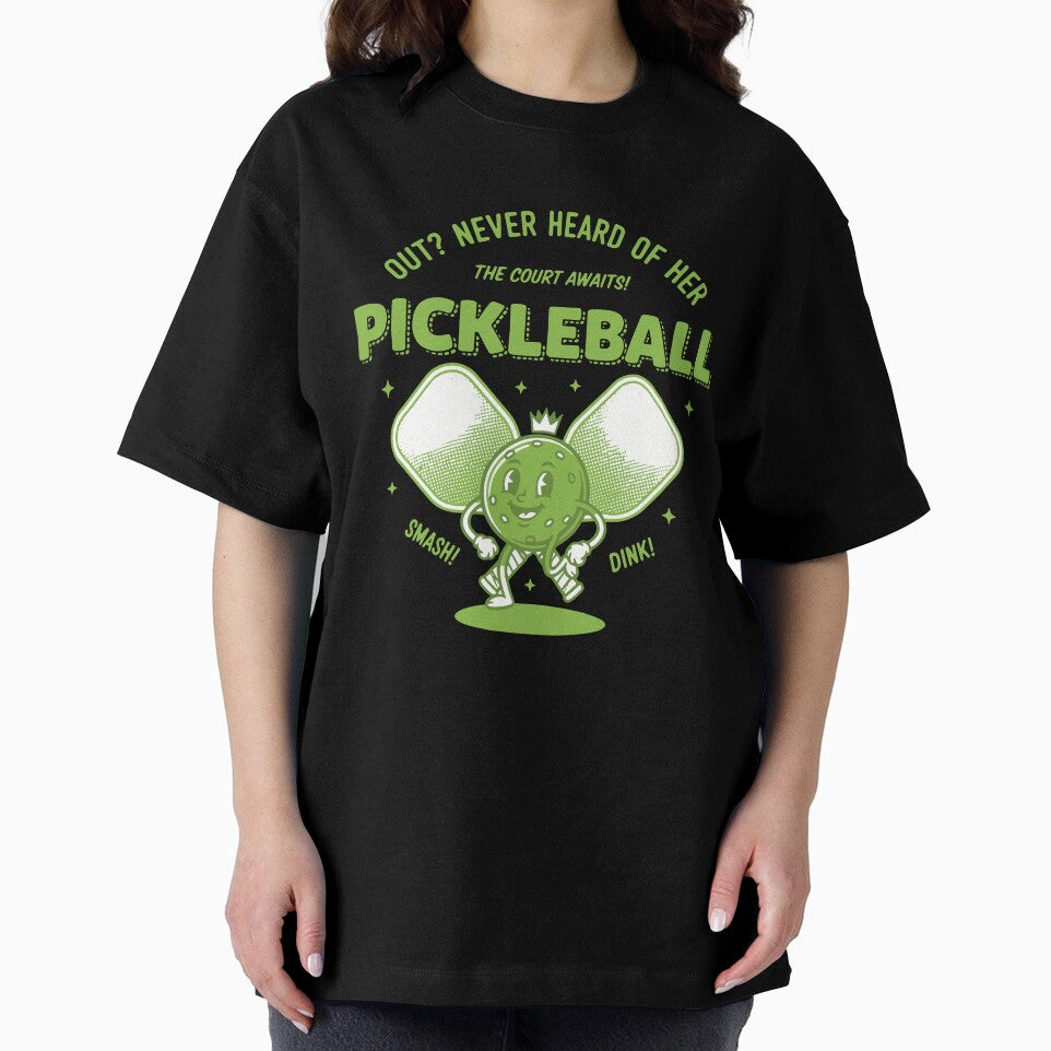 Pickleball Funny Player Pickleball Out Never Heard by LuminOrb