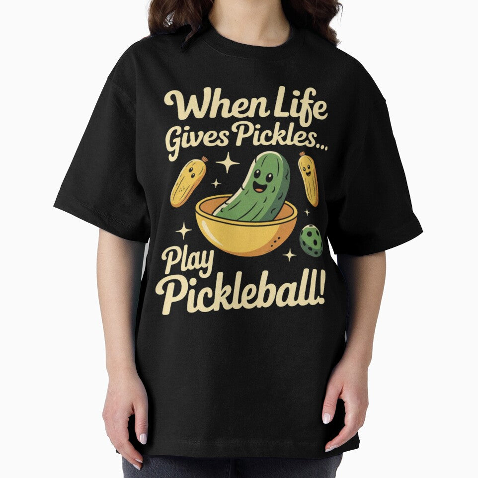 When Life Gives Pickles Play Pickleball by Vastingan