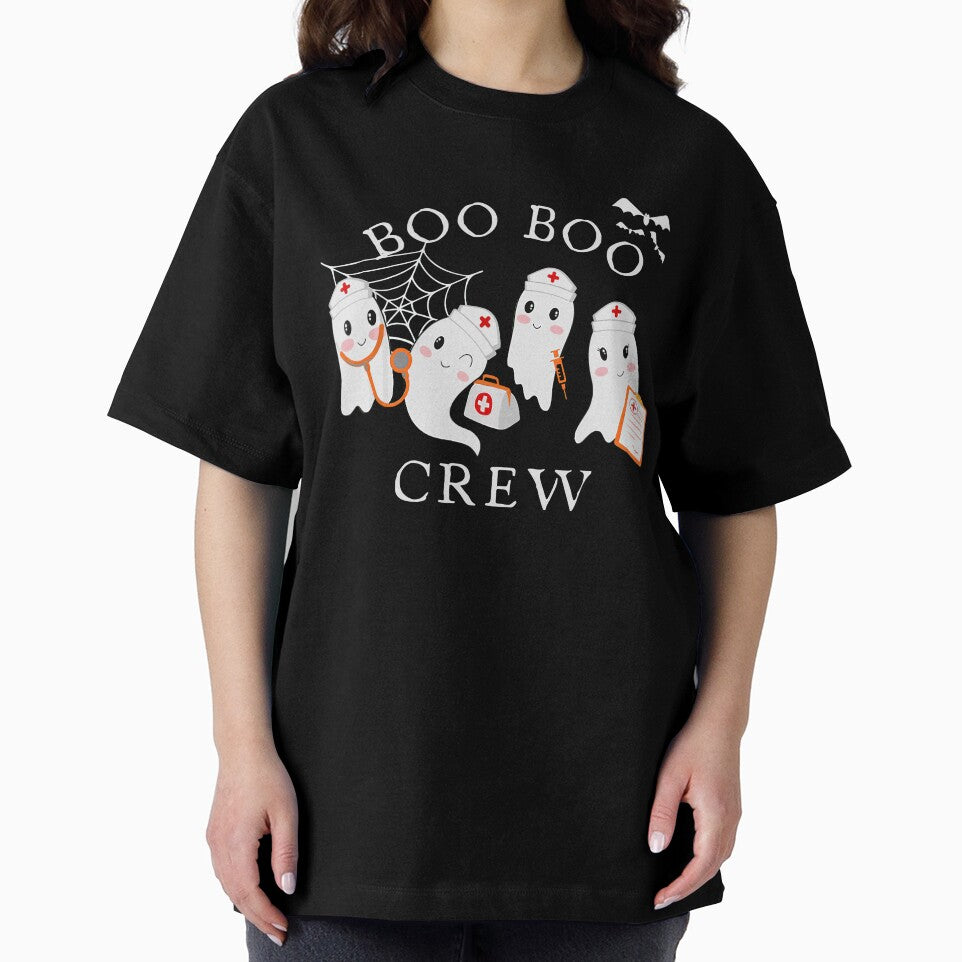 BOO BOO Crew Cute Ghost Nurses Halloween Design by Tonya51