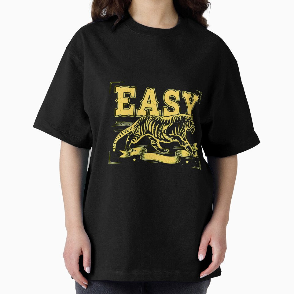 Easy Tiger Vintage Distressed Graphic by MarielaDeckow