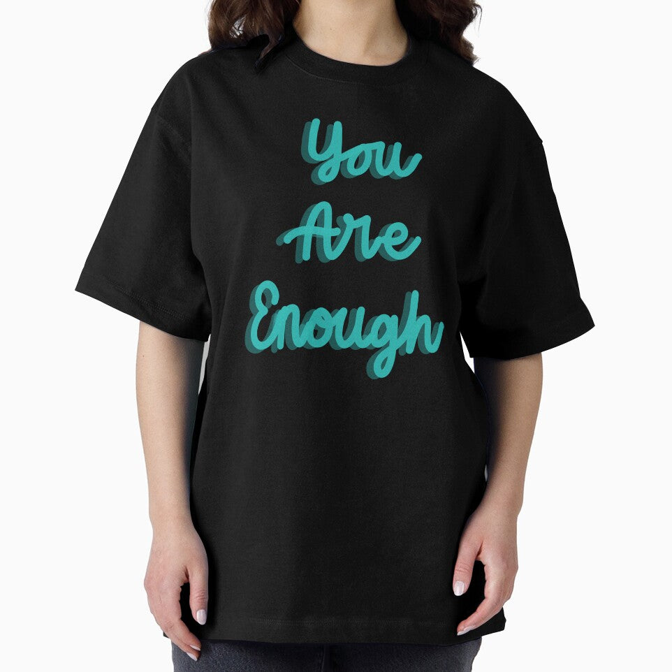 You Are Enough Motivational Quote by thesnowwhyte