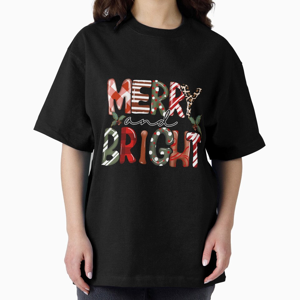 Merry and Bright christmas vibes leopard and flannel by Smix Pixels