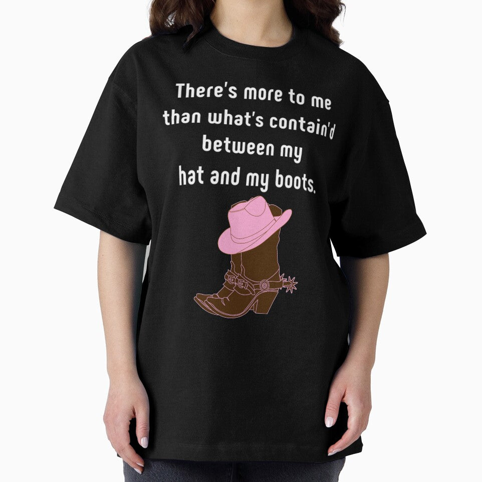There's more to me than what's contain'd between my hat and my boots, Walt Whitman by enigma3a