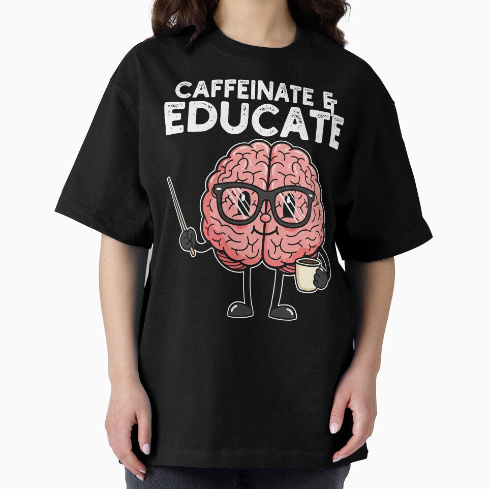 CAFFEINATE AND EDUCATE - TEACHER GIFT by KEF Custom