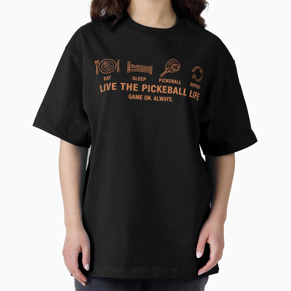 Pickleball Eat Sleep Repeat Funny Player Love by LuminOrb