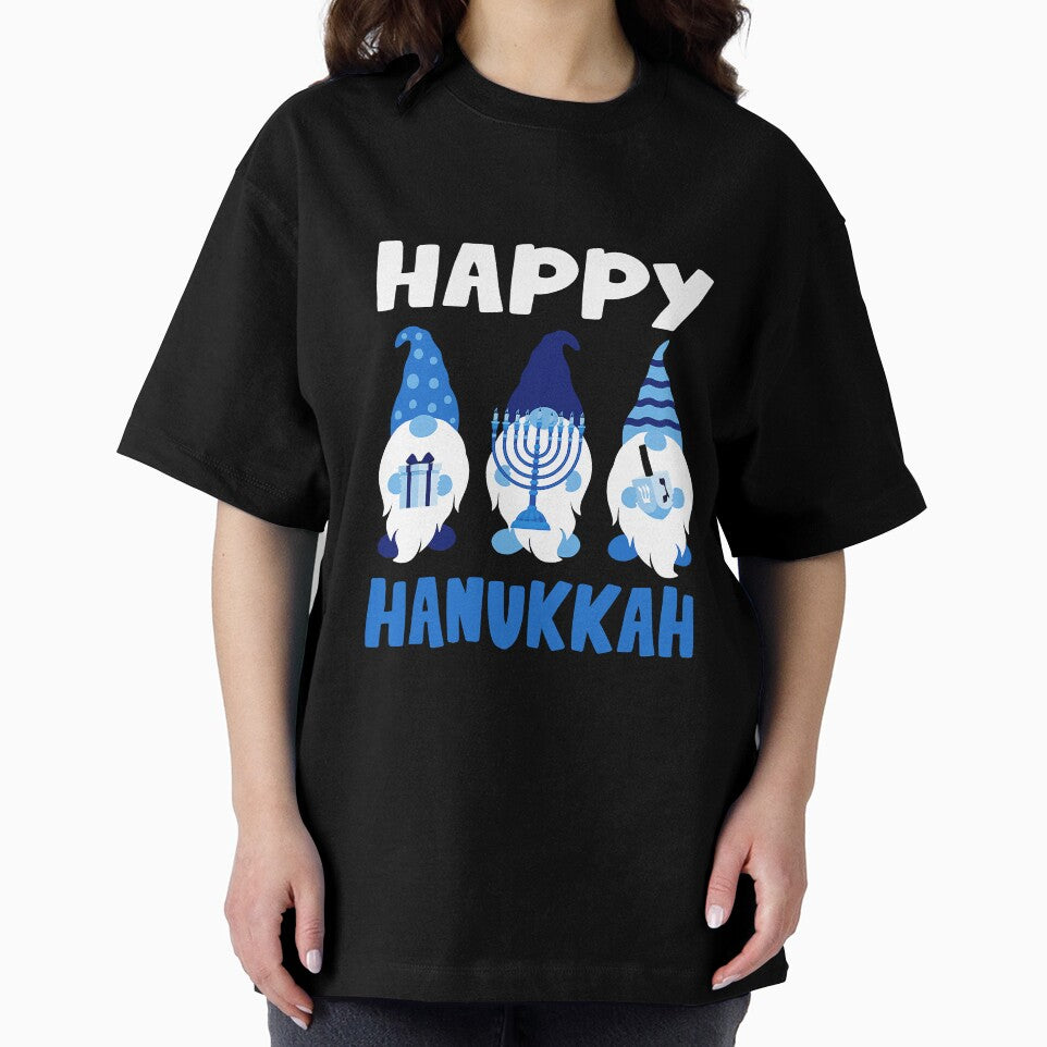 Funny Happy Hanukkahorah Jewish Gnomes by SkyCloudBlue