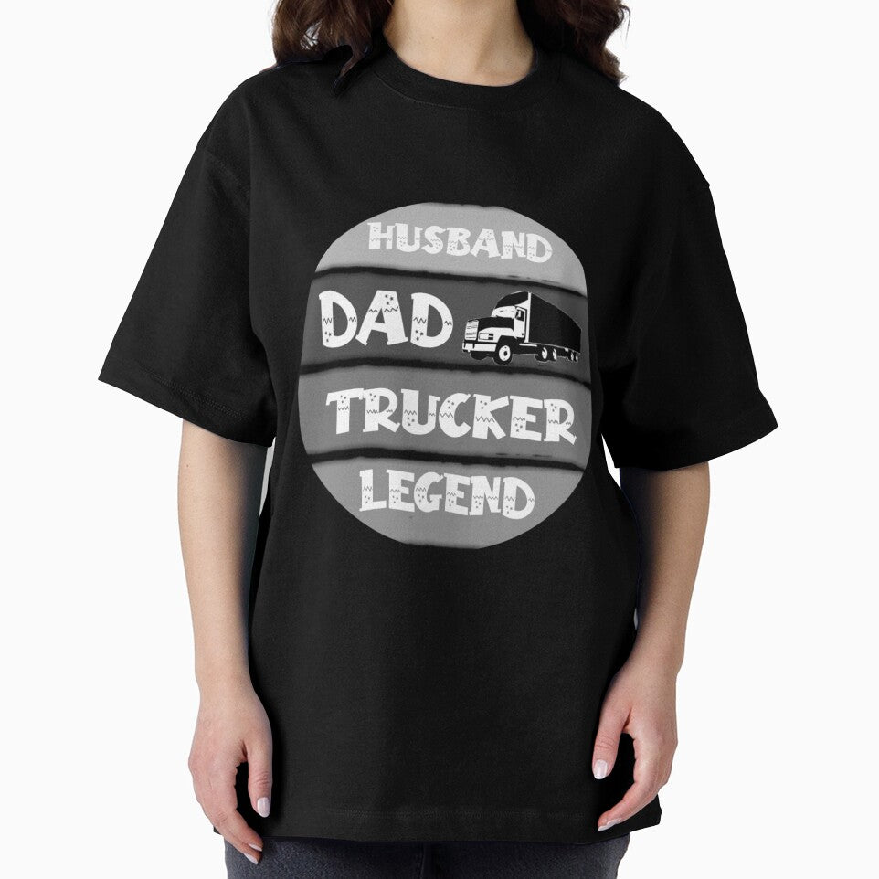 Husband Dad Trucker Legend for dad by YoussefProMax