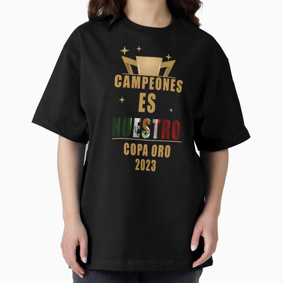 Playera campeon copa oro 2023 gold cup champion Mexico by Optimus-Designs