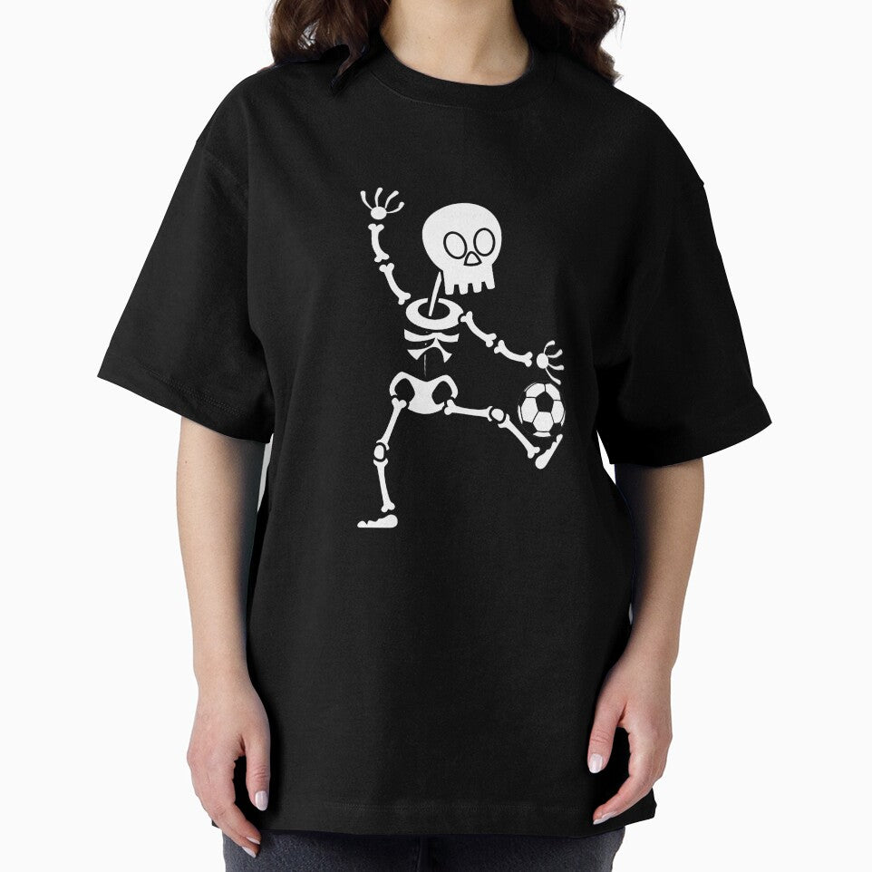 Skeleton Soccer Player Funny Halloween by ijdesigns