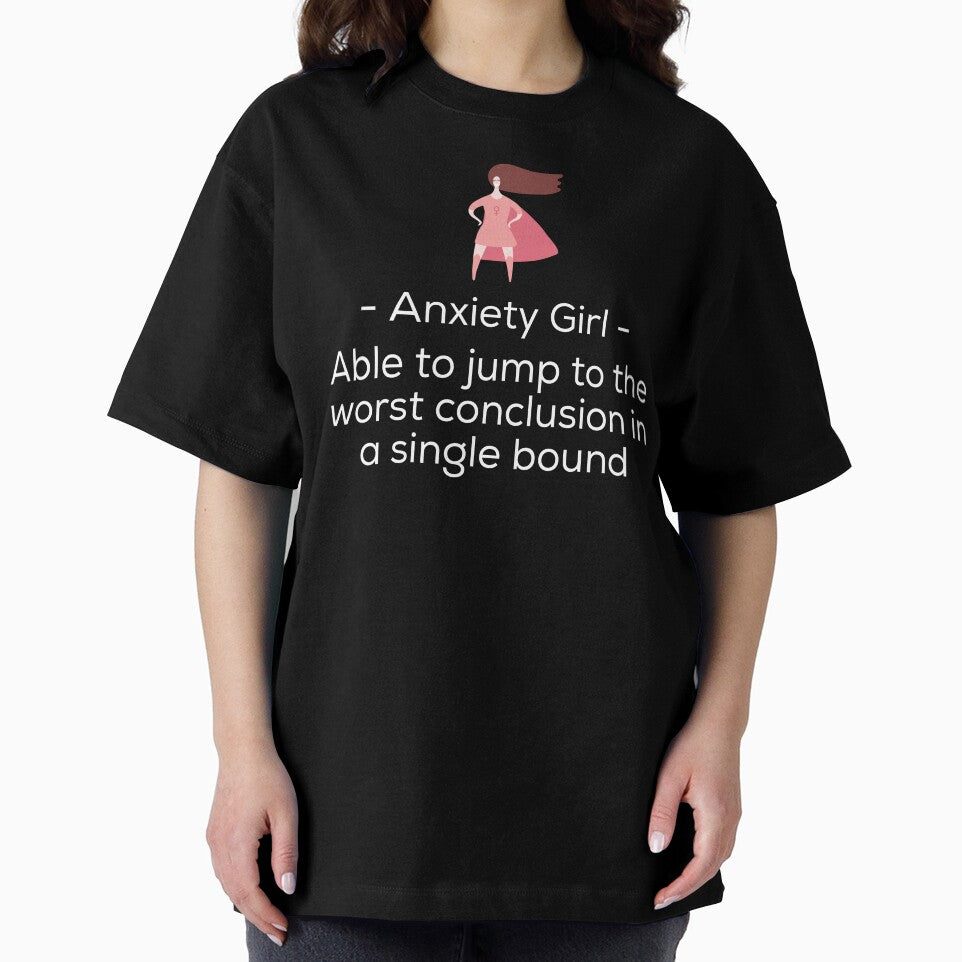 Anxiety Girl - High Anxiety Awareness by purepisces