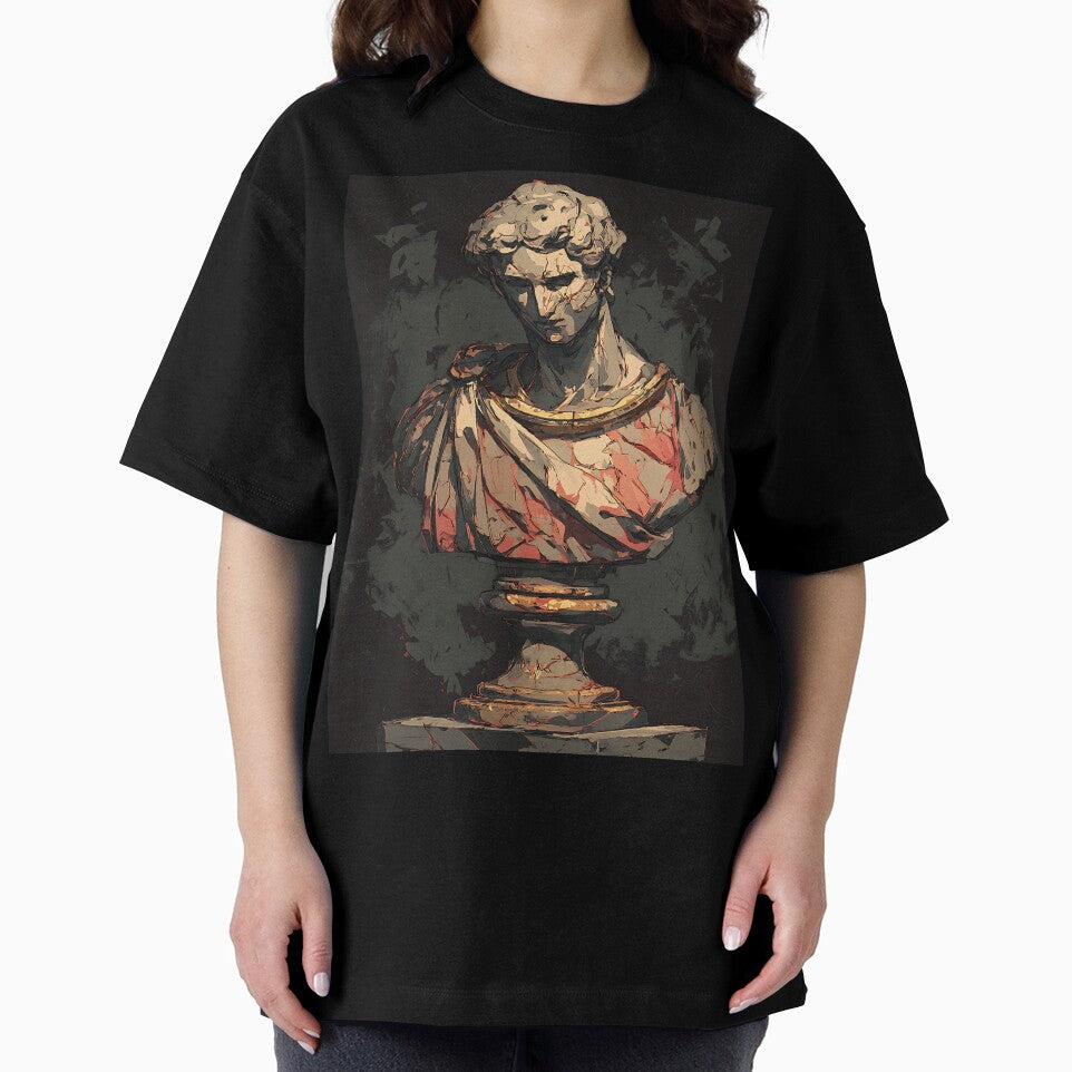 Dark Academia: Classical Roman Bust by bapupa