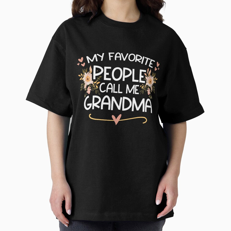 My Favorite People Call me Grandma by StellaGraceTees