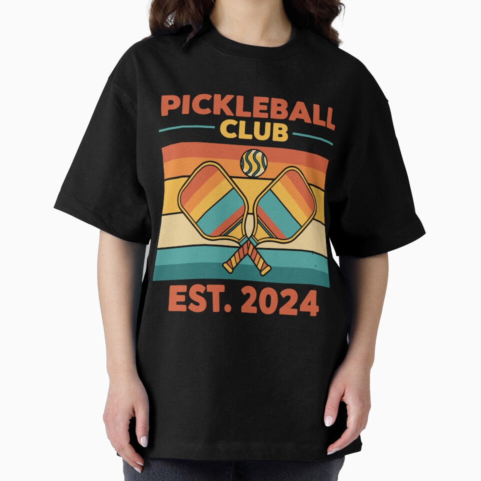 Pickleball Club Est 2024 Funny Player Pickle Ball by LuminOrb