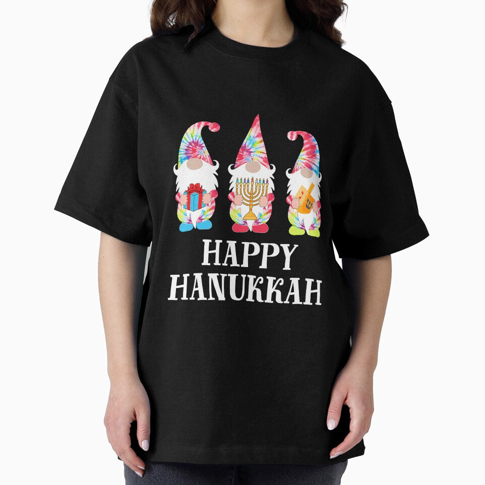 Happy Hanukkah Gnomes Tie Dyeorah by NeverLoseSF
