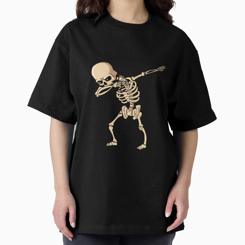 Dabbing Halloween Skeleton by Print_Fuse