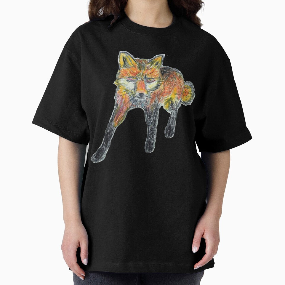 Full Moon Fox by Tara Caplan