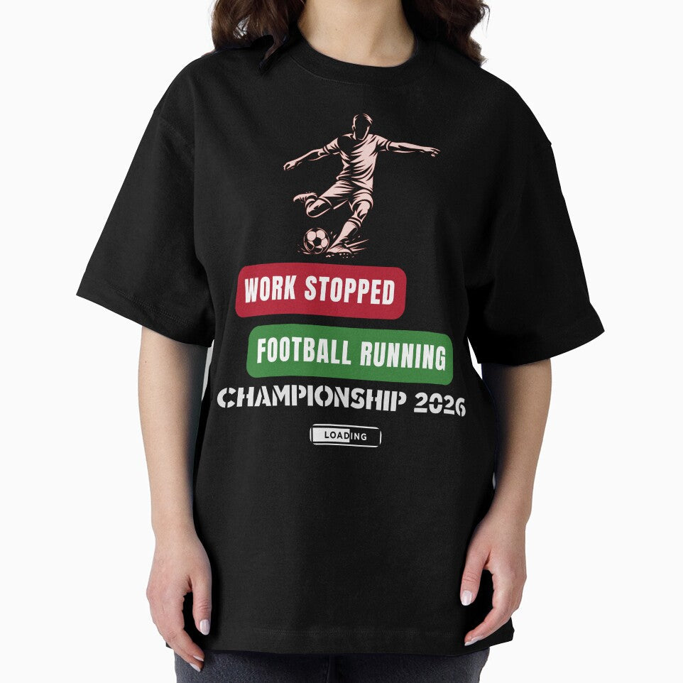 Football Running Mode On – Championship 2026 T-Shirt by GARSStudio