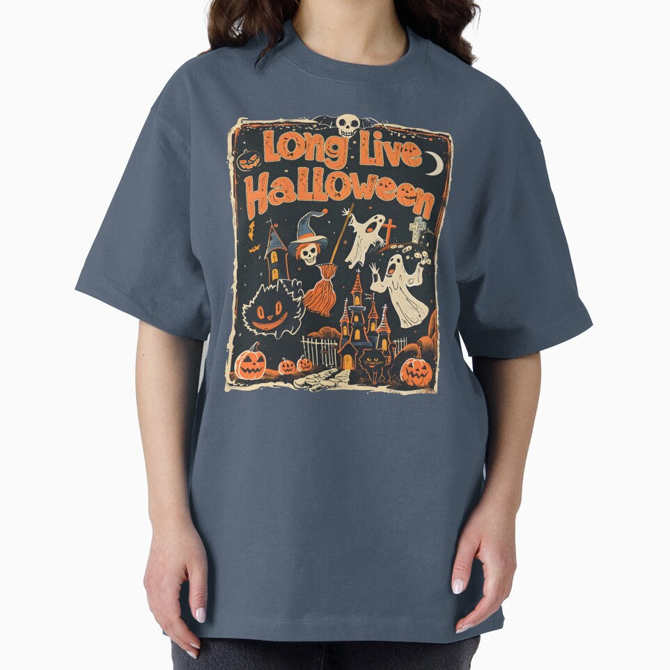 Vintage Long Live Halloween by trendyzcom