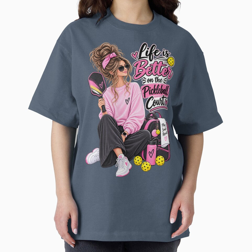 Life Is Better on the Pickleball Court by JANAWIYSTUDIO