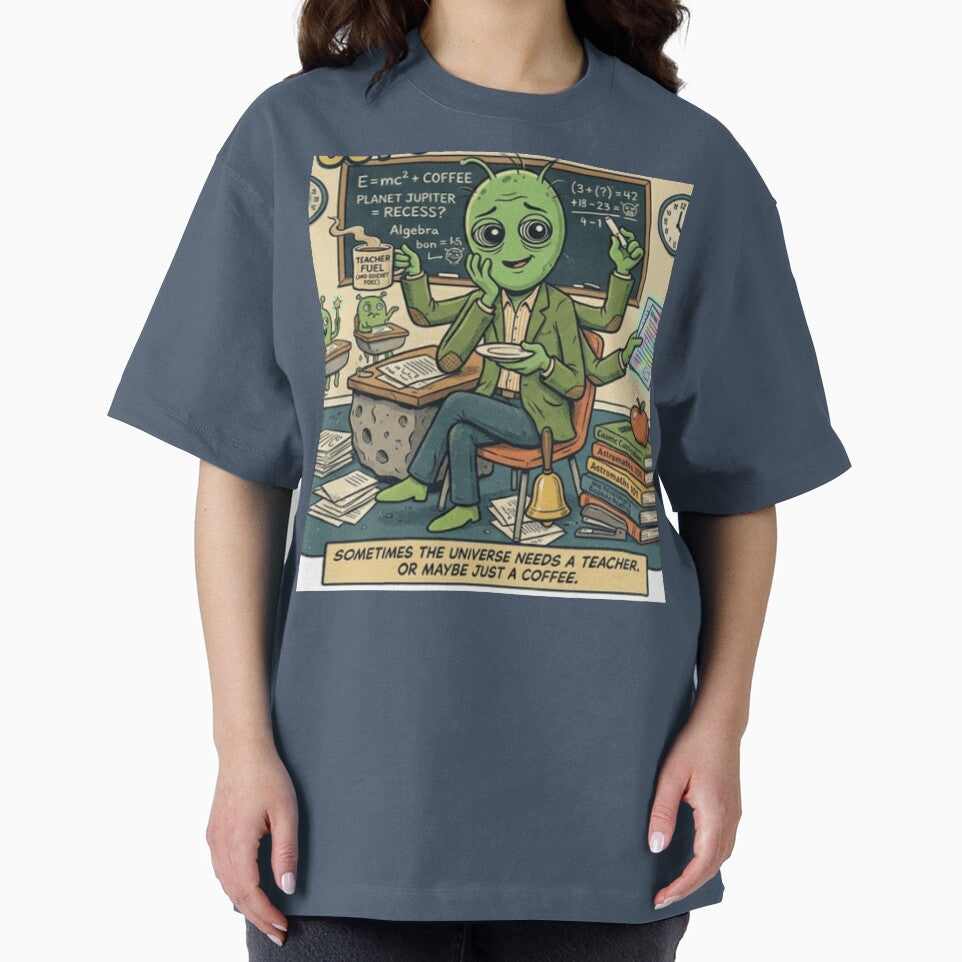 Teaching Is Out of This World Funny Alien Teacher Shirt by Artdesign17