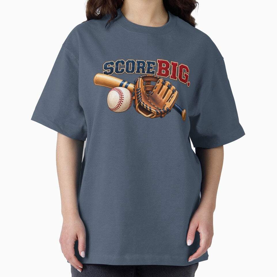 Score Big – Motivational Baseball Design by HO•Designs