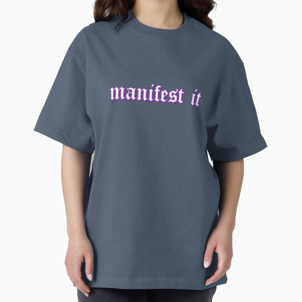 Manifest it - purple by Jillian  Jones