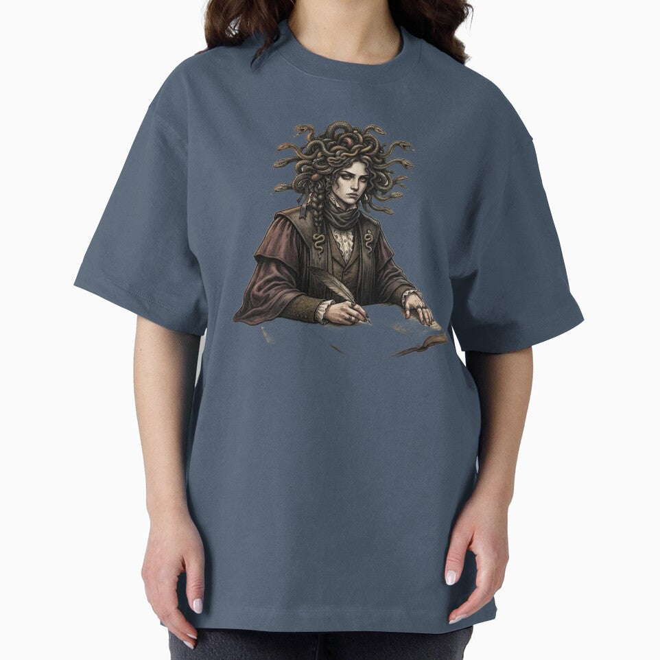 Gothic Medusa Scholar Dark Academia Mythology by Artsformore