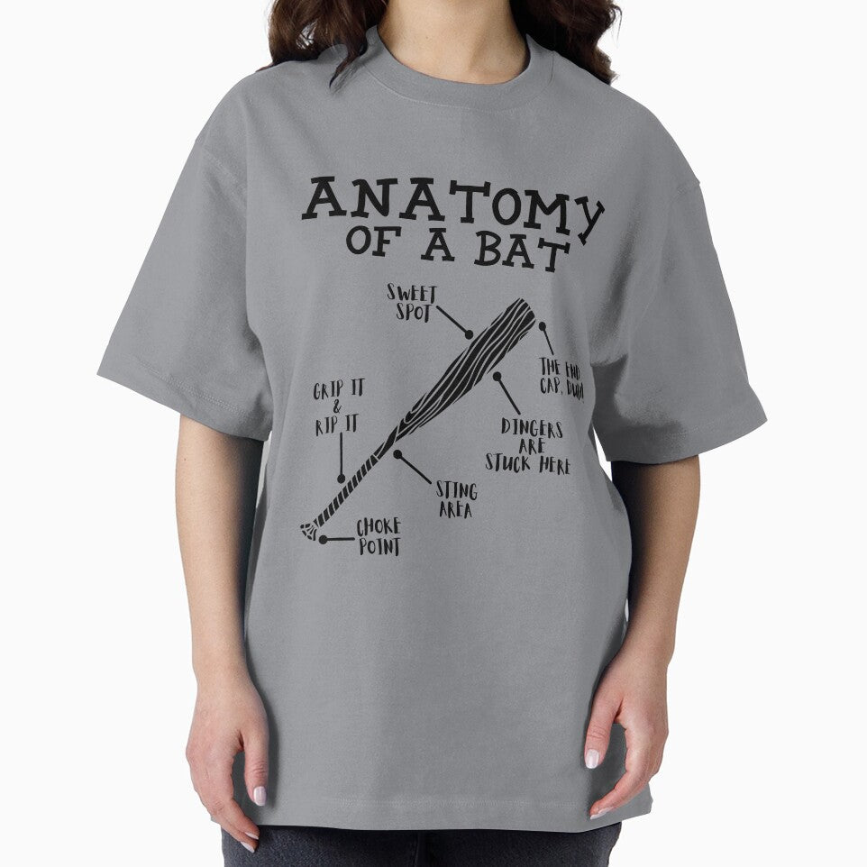 Anatomy Of A Bat Baseball Player Boys Baseball Gear by DynamicDesign