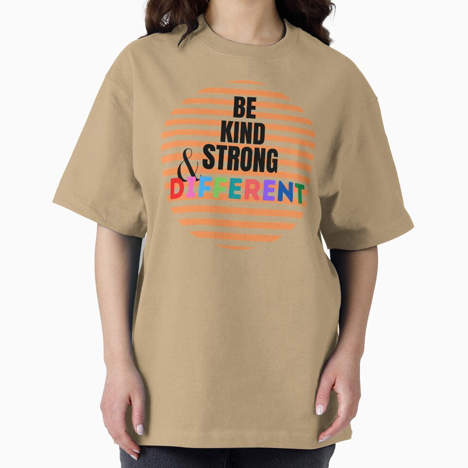 Be kind, be strong and be different by Achidesign