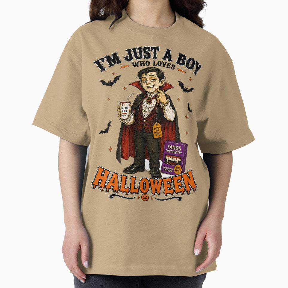 ⭐ CRYPT OR TREAT COLLECTION - VAMPIRE IN TACKY VAMPIRE COSTUME - BOY by WheelieGdArt