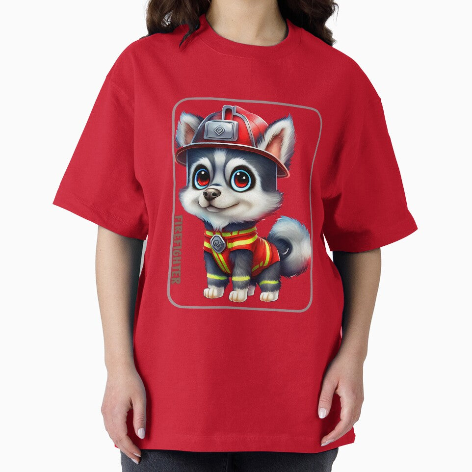 Firefighter, husky lover by HarriPaloma