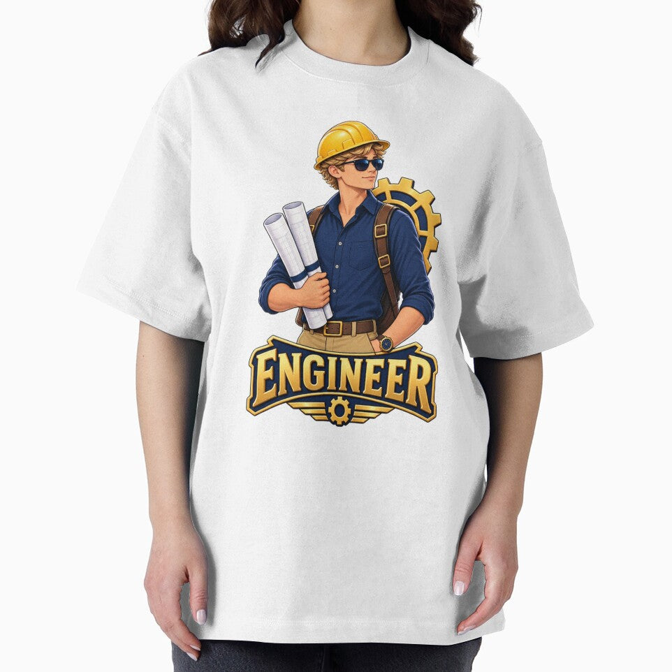 Professional Engineer – Navy & Gold Engineering Blueprint Design by HO•Designs