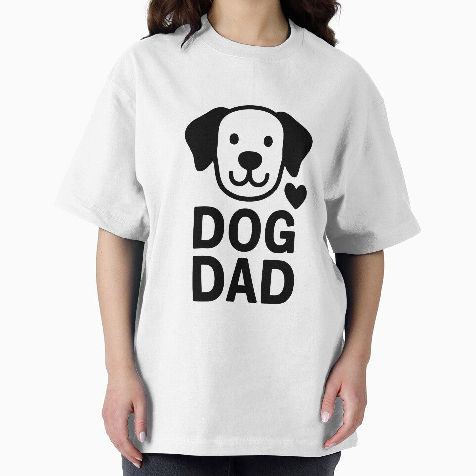Dog Dad – Bold Minimalist Pet Lover Design by CkerCky
