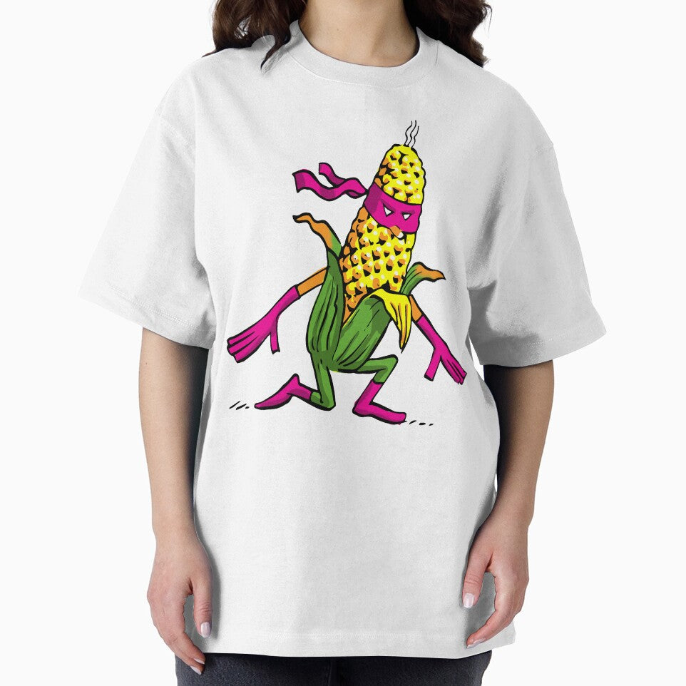 Corn On The Cob Big Corner Ninja Foodietoon Vegetable Superheroes by ProjectX23