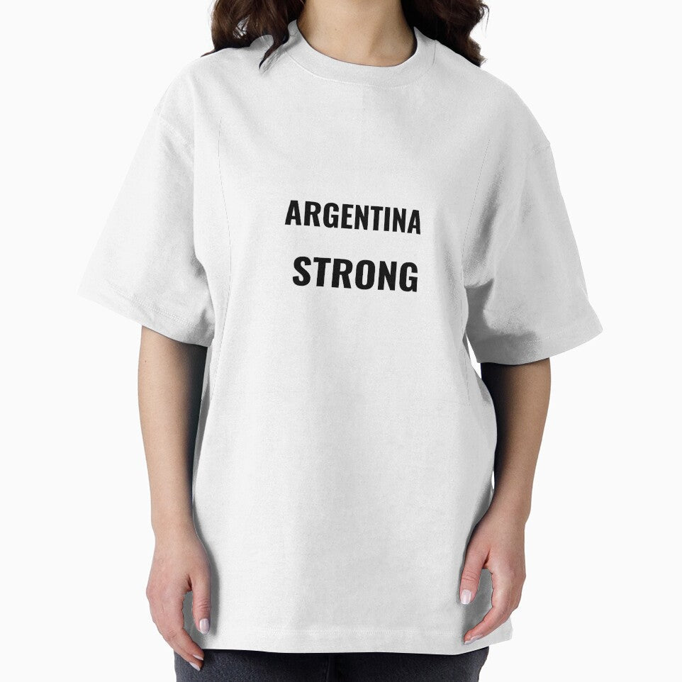 ARGENTINA STRONG – Albiceleste Fan Tee | Uncle Jichuan by Uncle-Jichuan