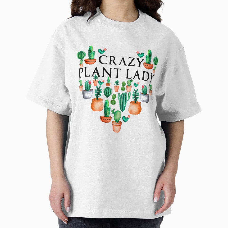Funny Gardening Shirt - Crazy Plant Lady by SunsetGloww