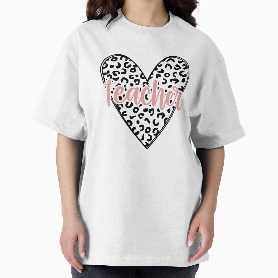 Gifts for teachers | Teacher Leopard Heart by ETIndustries