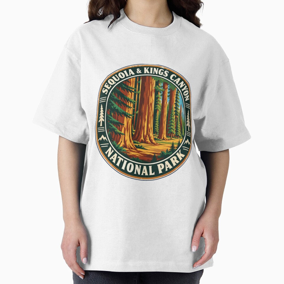 Sequoia & Kings Canyon National Park California Travel Visitor by SEEM-drawing