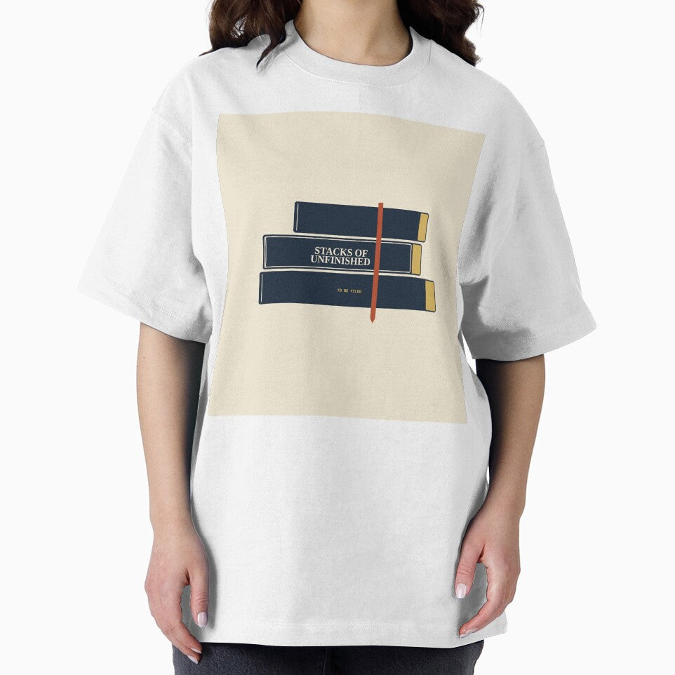 Stacks Of Unfinished by PhoenixTShirtz
