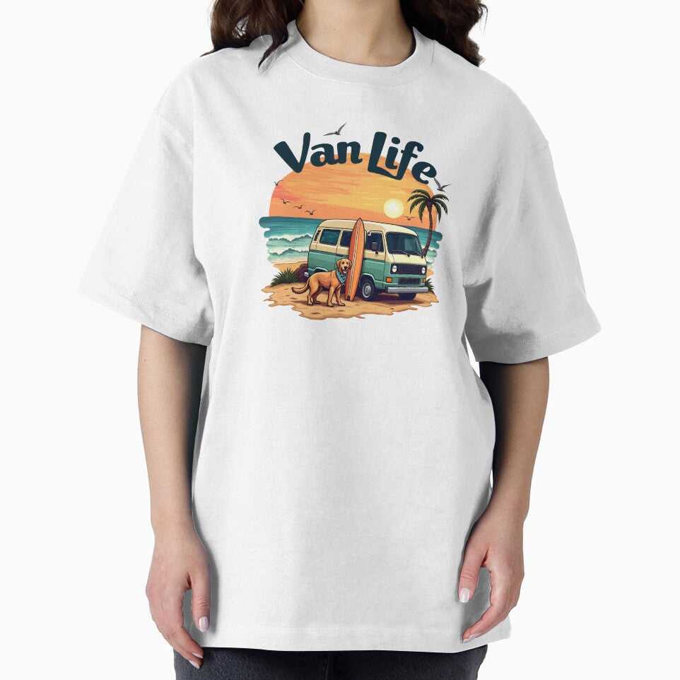 Van Life Adventure - Dog, Surf, Sunset, and Freedom by ImaginPictura