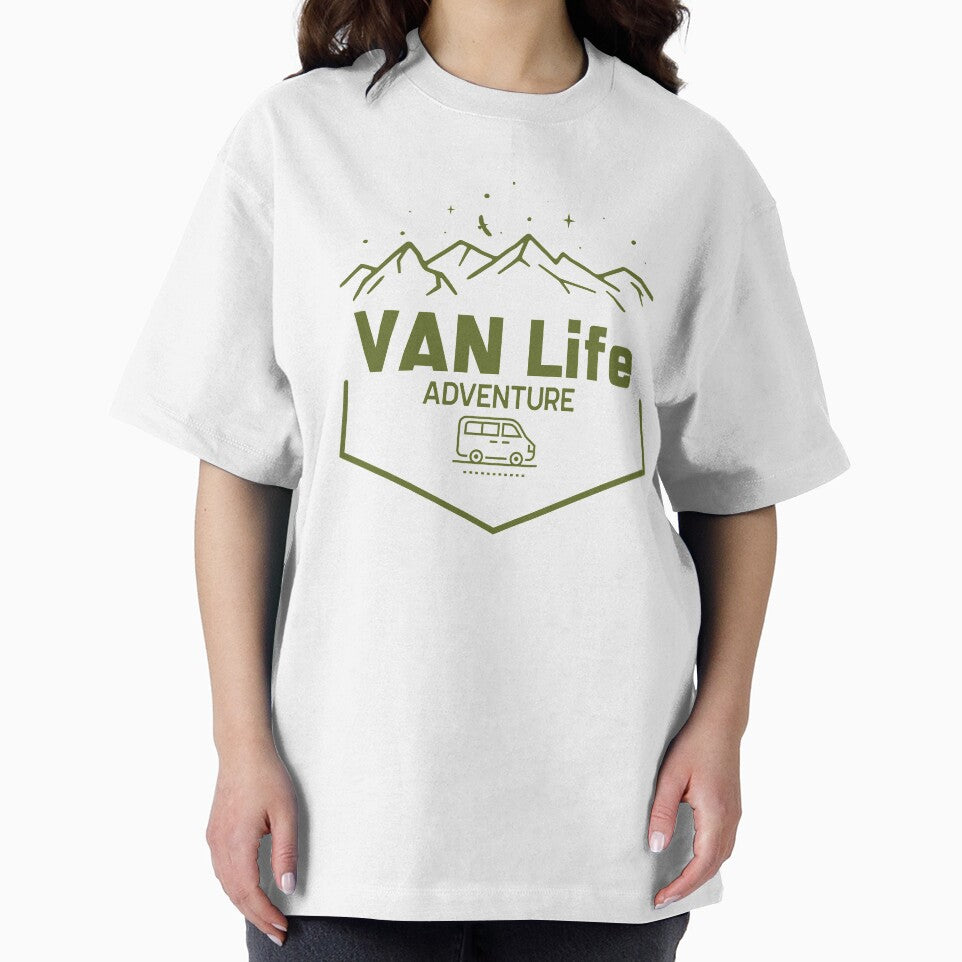 Van Life - Van Life Mountain Adventure by JJWilsonTees