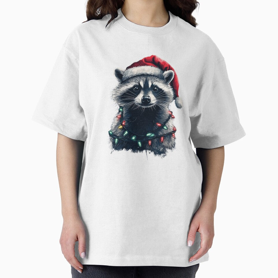 Raccoon Christmas by NicolasGlowArt