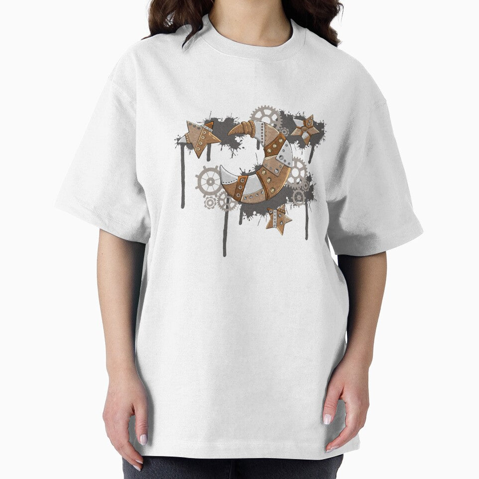 Metal Patchwork Moon by SuspendedDreams