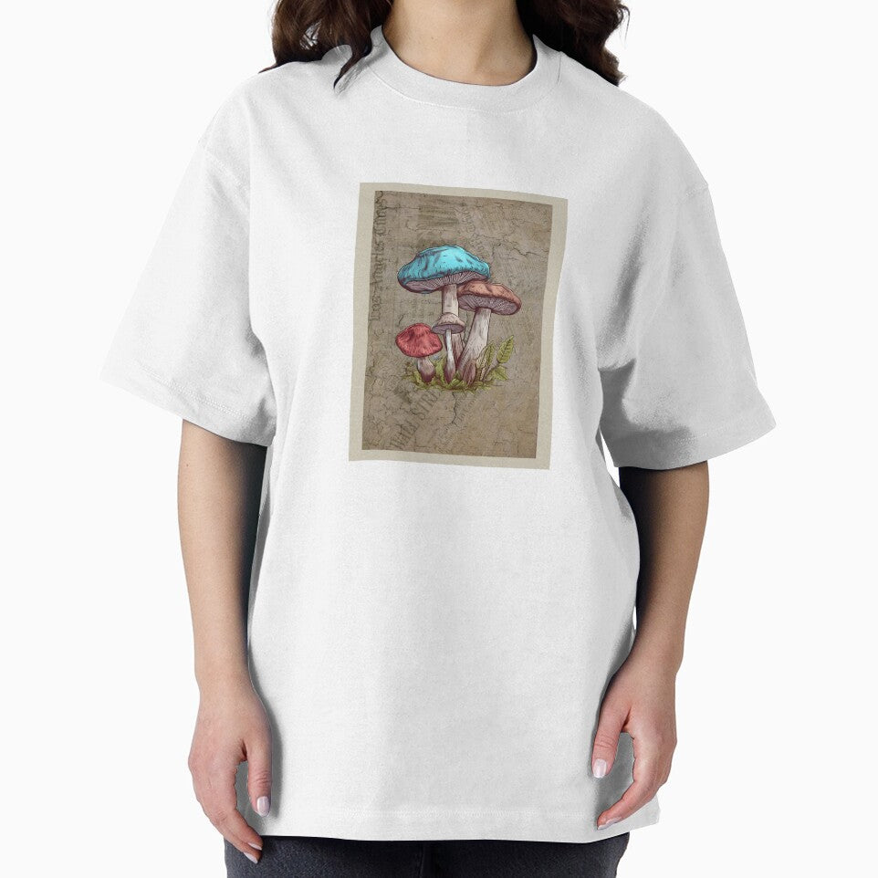 Vintage Newspaper Mushrooms by ColdPhelps