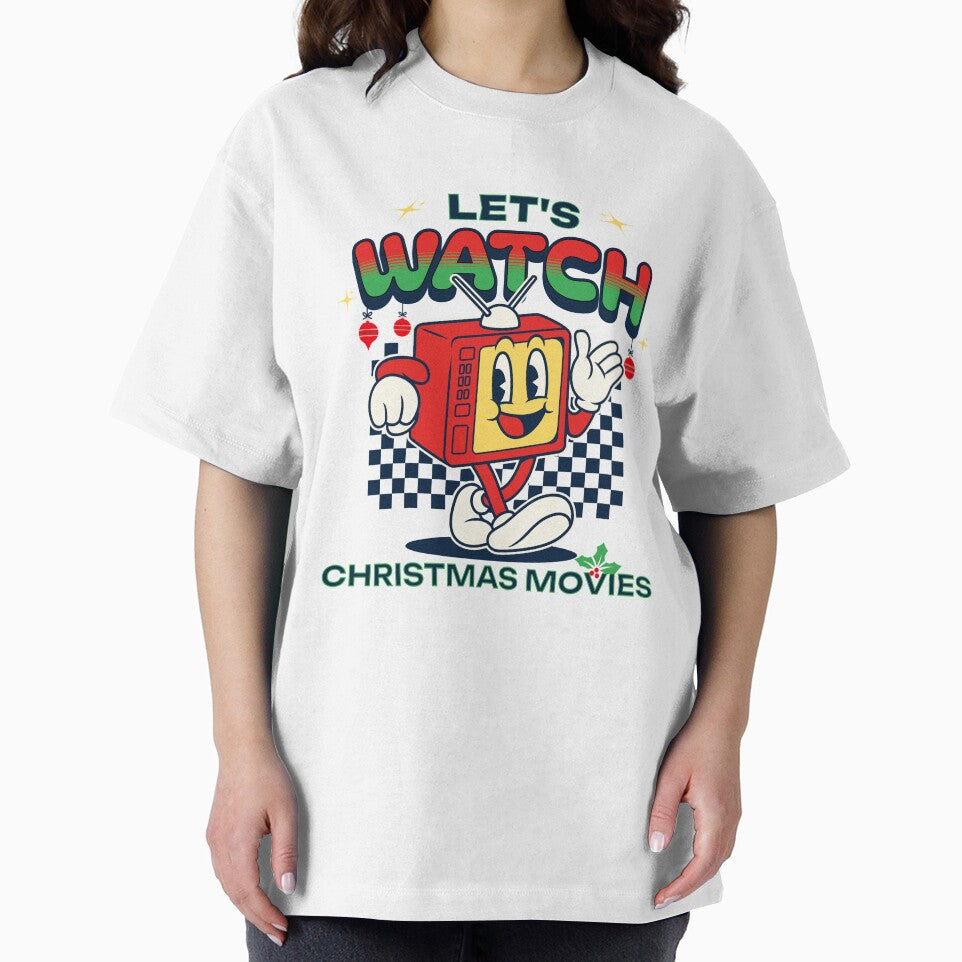 Let's Watch Christmas Movies Retro by BeansHotTees