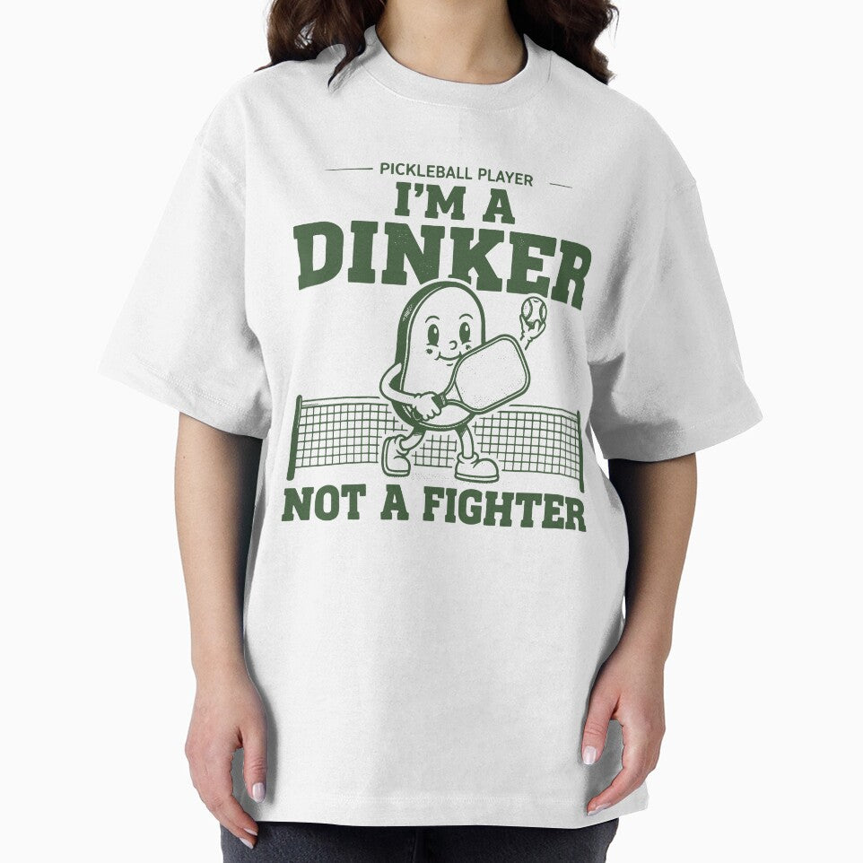 Pickleball Player Funny Dinker Not A Fighter Love by LuminOrb