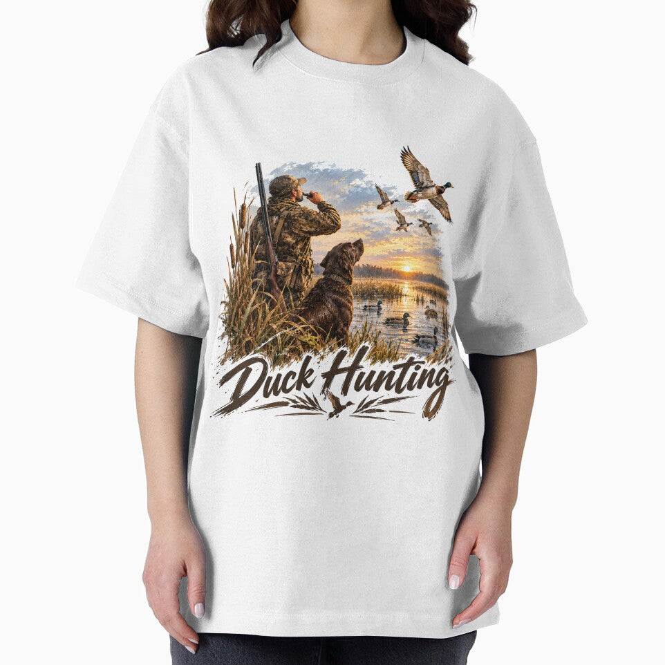 Duck Hunting Logo – Labrador Retriever, Duck Hunter by TammyHunterArt