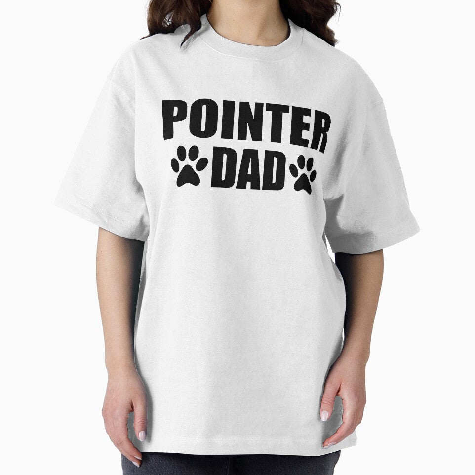 Pointer Dad Paw Print Dog Lover Statement by SoyLamderma
