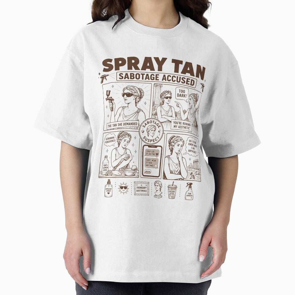 Spray tan sabotage accused by Peerless-Prime